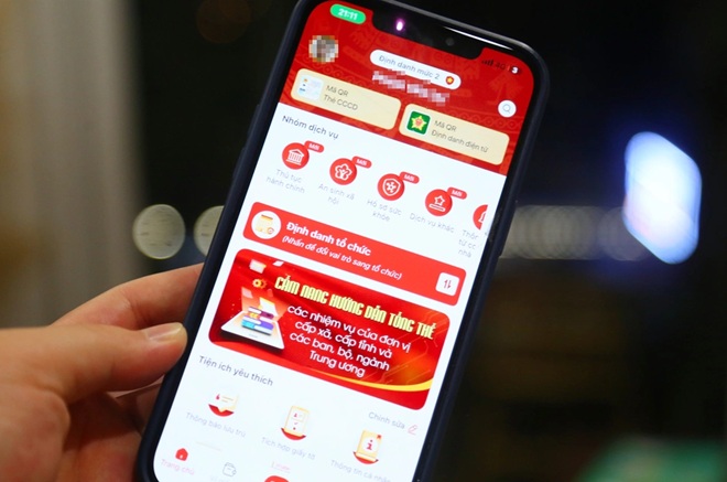 Người dân đã có thể nhận lương qua VNeID