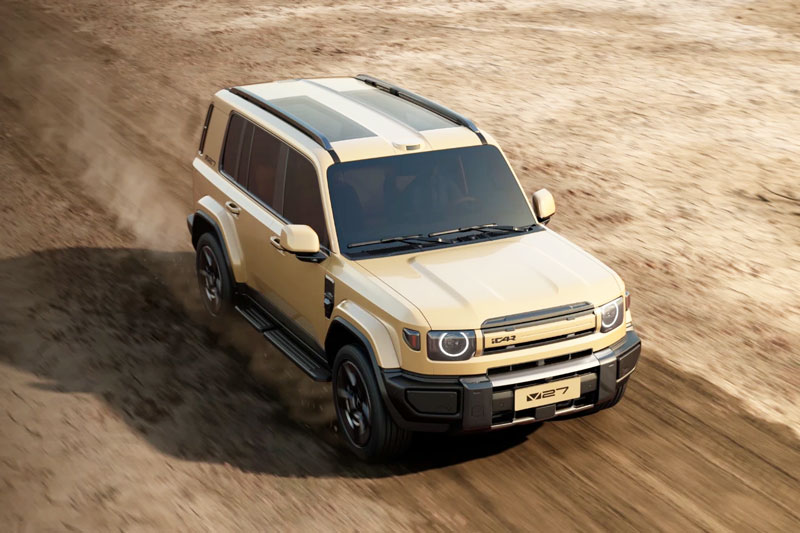 SUV địa hình công suất 449 mã lực, di chuyển 300km không cần đổ xăng, giá hơn 730 triệu đồng