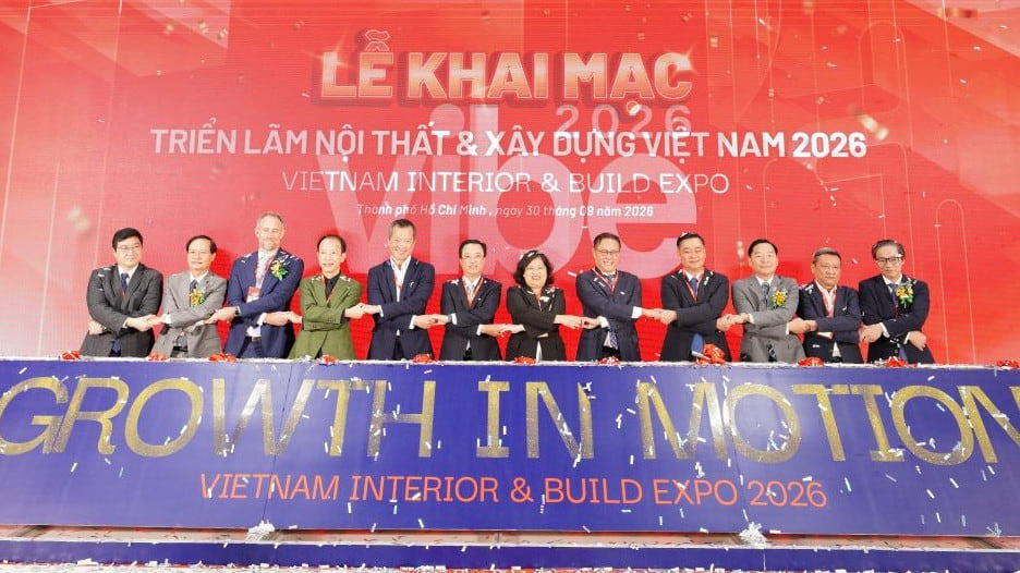 VIBE 2026 quy tụ hơn 300 doanh nghiệp trong lĩnh vực nội thất, xây dựng