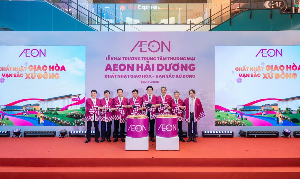 Chính thức khai trương AEON Hải Dương