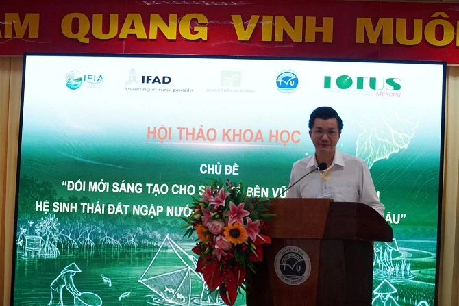 ông Hồng Ngọc Hưng - Giám đốc Ban Quản lý Dự án CSAT Trà Vinh