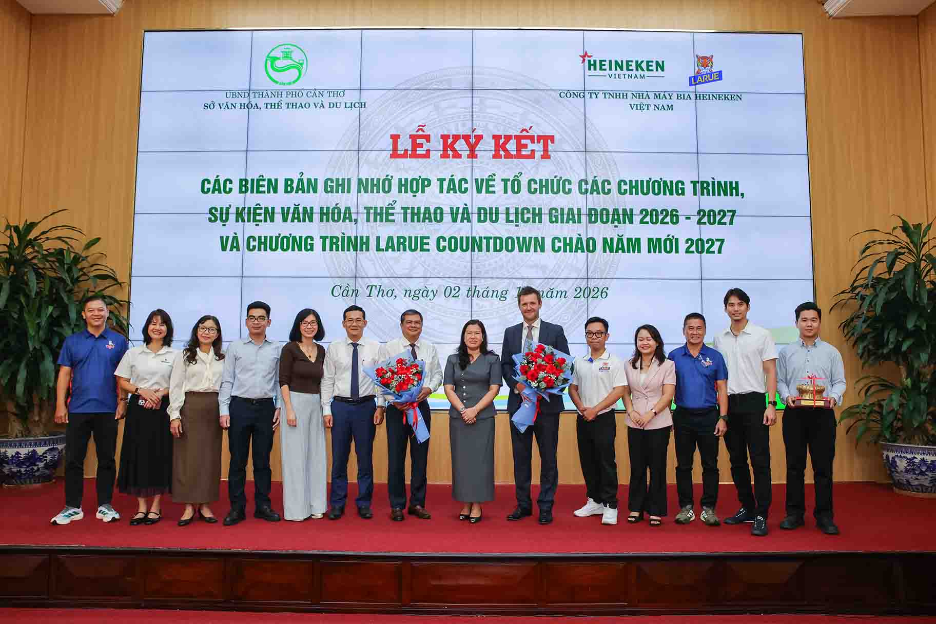 Heineken phối hợp cùng Cần Thơ tổ chức chuỗi sự kiện văn hóa, du lịch