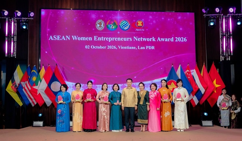 9 đại diện Việt Nam nhận giải thưởng Nữ doanh nhân ASEAN 2026