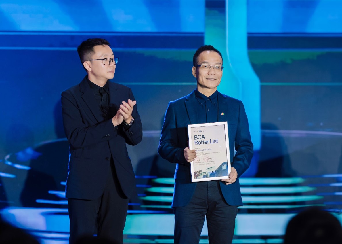 Better Choice Awards 2026 vinh danh FPT Shop