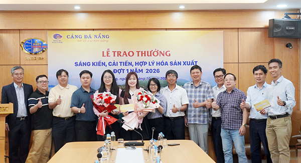 Cảng Đà Nẵng khen thưởng 42 sáng kiến, cải tiến sản xuất
