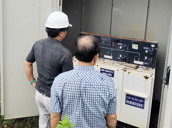 Đà Nẵng chủ động bảo đảm điện cho các trạm bơm chống ngập
