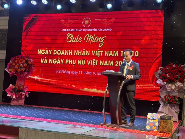 Doanh nhân họ Nguyễn Hải Dương kết nối giao thương, mở rộng cơ hội hợp tác