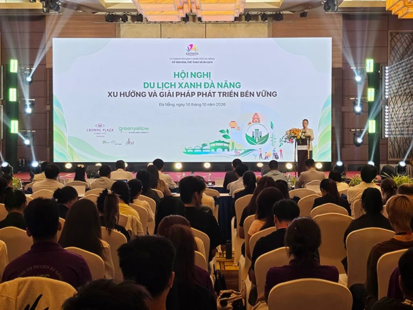 “Du lịch xanh Đà Nẵng – Xu hướng và giải pháp phát triển bền vững” chiều ngày 14/10.