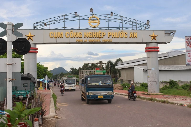 Cụm công nghiệp Phước An đang thu hút rất tốt nhà đầu tư.