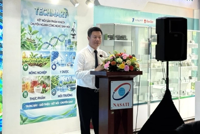 ông Trần Đắc Hiến – Cục trưởng Cục Thông tin, Thống kê và Đánh giá khoa học (Bộ Khoa học và Công nghệ).