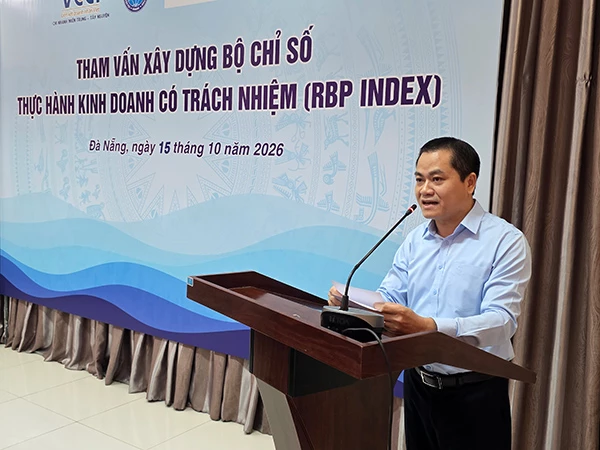 Chủ tịch DAFO Nguyễn Ngọc Bình phát biểu khai mạc hội nghị tham vấn.