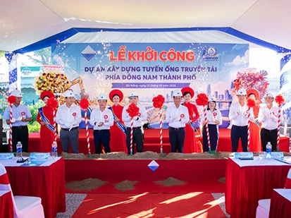 Đà Nẵng: Đầu tư 155 tỷ đồng nâng cao năng lực cấp nước khu vực Đông Nam