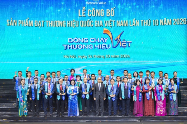 Tự hào 8 doanh nghiệp hội viên VST đạt Thương hiệu quốc gia Việt Nam năm 2026