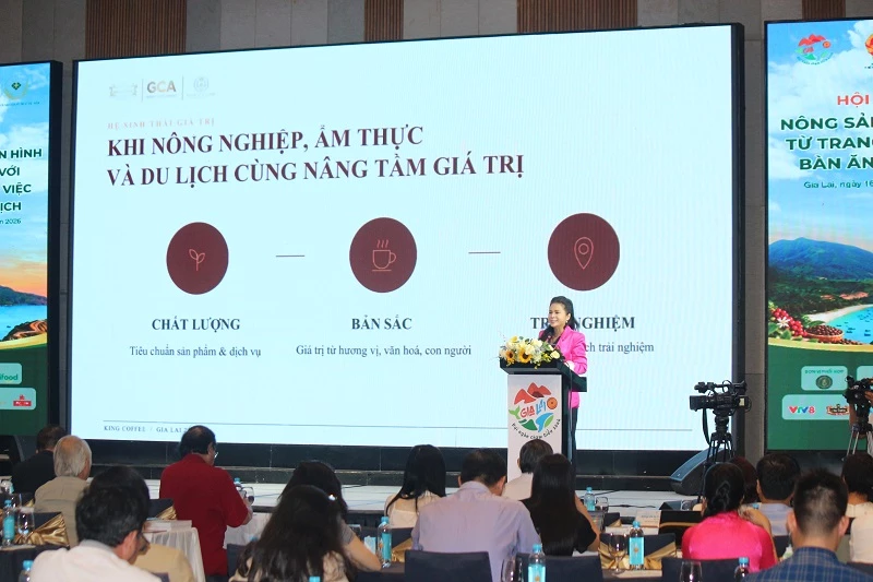 gợi mở cách để nông sản địa phương được biết đến không chỉ qua chất lượng sản phẩm mà còn bằng thương hiệu và những n&eacute;t văn hóa riêng của vùng đất sản xuất.