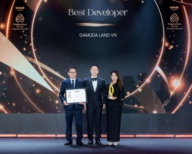 Gamuda Land lần thứ ba đạt giải Nhà phát triển xuất sắc.