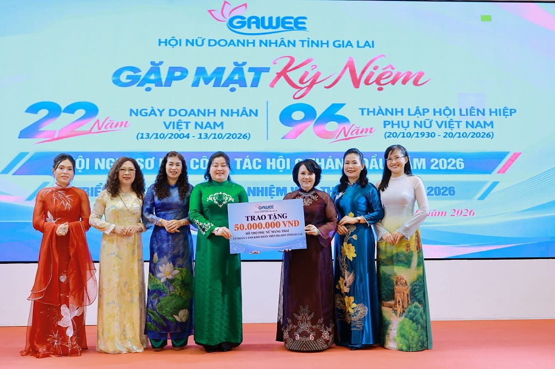 Nữ doanh nhân Gia Lai tiếp sức mẹ bầu khó khăn