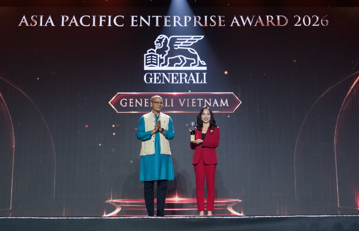 Generali Việt Nam nhận hai giải thưởng tại APEA