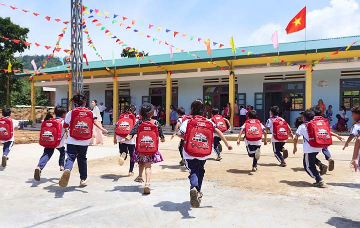 Lâm Đồng: Cải thiện cơ sở vật chất tại điểm trường Liêng Srôn