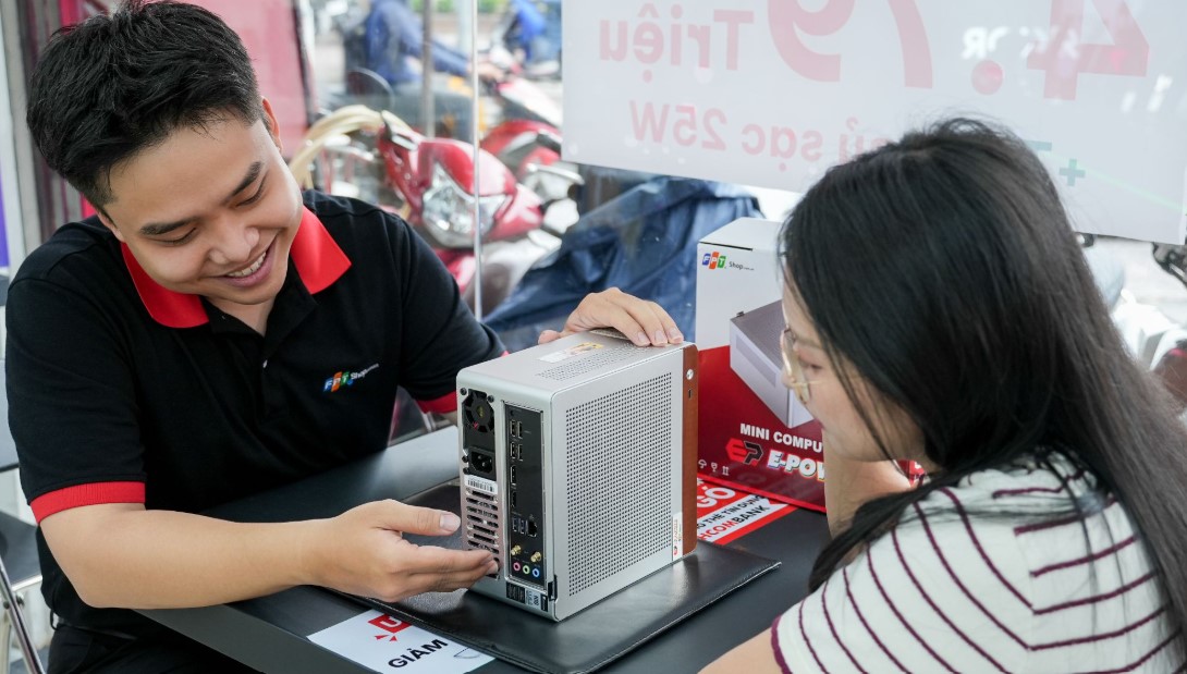 FPT Shop mở bán dòng máy tính nhỏ gọn PC Mini E-Power