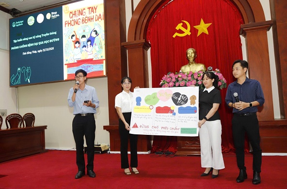 Thúc đẩy giáo dục phòng chống bệnh dại