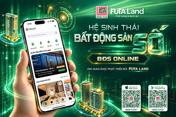 FUTA Land ra mắt ứng dụng BĐS Online trong kinh doanh bất động sản