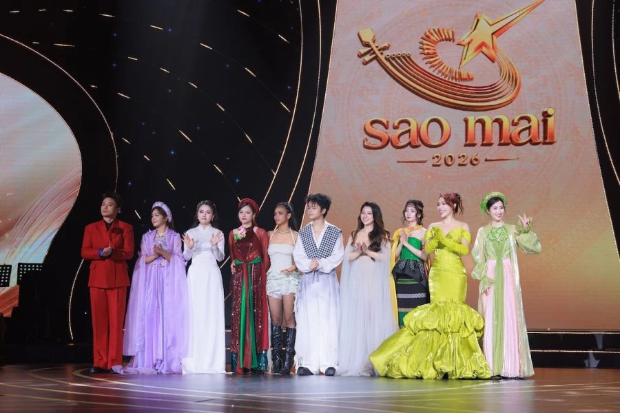 10 thí sinh trong liveshow 4 cuộc thi Sao Mai 2026