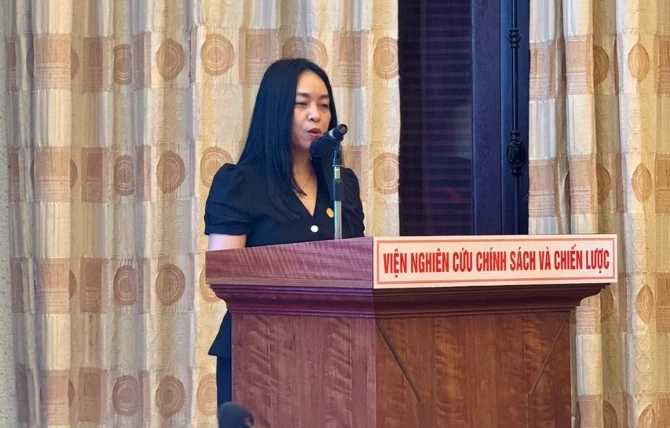 Bà Vũ Thị Kim Chi - Phó Giám đốc Sở Khoa học và Công nghệ Hải Phòng.