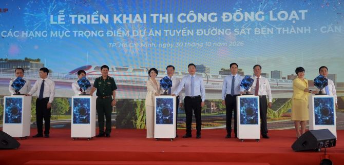 Năm 2029 sẽ đưa vào vận hành tuyến đường sắt tốc độ cao Bến Thành - Cần Giờ