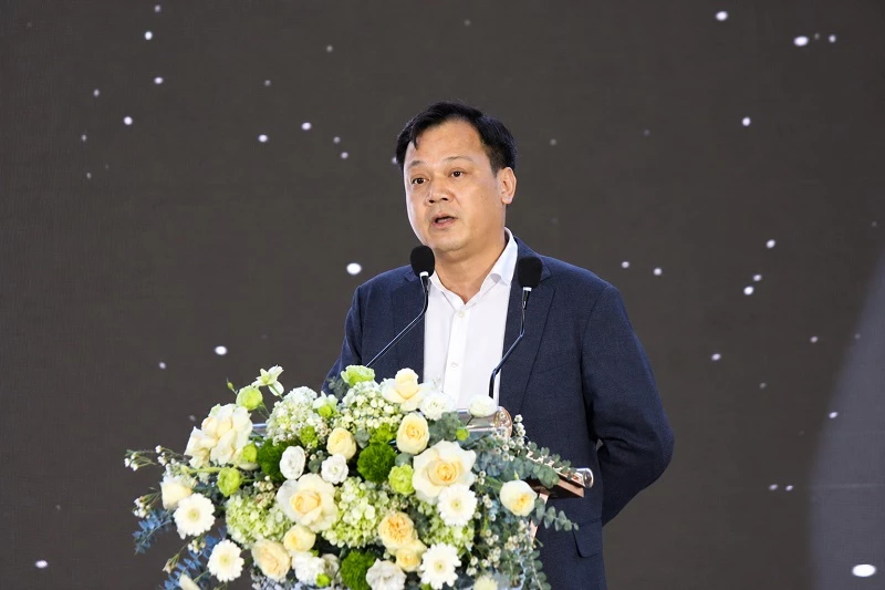 Ông Chử Văn Hải - đại diện Văn phòng Ban Chỉ đạo Trung ương về chính sách nhà ở và thị trường bất động sản, chia sẻ thông tin. 