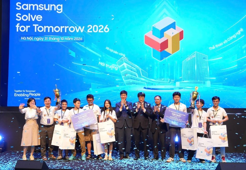 Tìm ra đội về nhất Samsung Solve for Tomorrow 2026