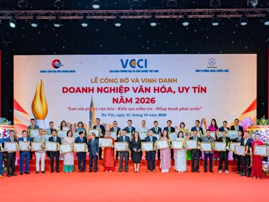 3 thành viên VST được vinh danh Doanh nghiệp Văn hóa, Uy tín năm 2026