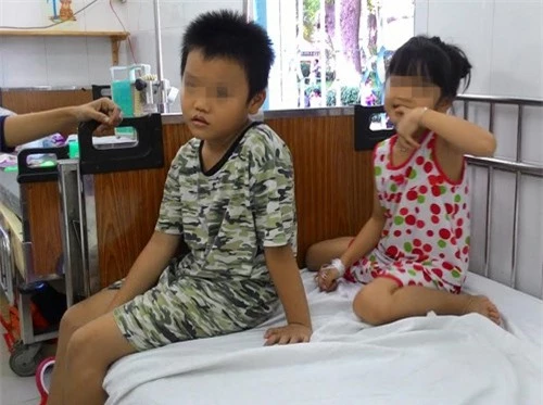 Sức khỏe của hai bé đã ổn định sau khi được cấp cứu kịp thời tại bệnh viện