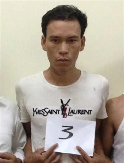 Đối tượng Nguyễn Mậu Lưu bị bắt giữ tại cơ quan điều tra.