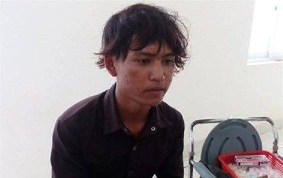 Đối tượng Nguyễn Văn Trường bị bắt tại cơ quan công an