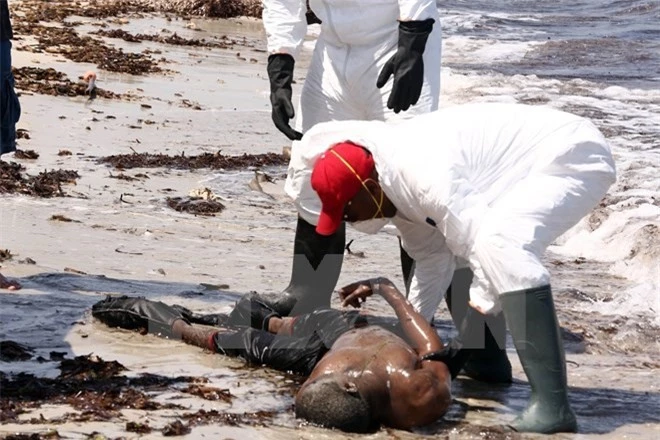 85 thi thể đã được tìm thấy ven bờ biển của Libya.