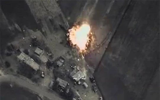 Chiến đấu cơ Nga không kích trúng 8 mục tiêu tại Syria.