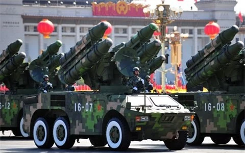 Trung Quốc hiện đứng đầu thế giới về tổng số quân thường trực.