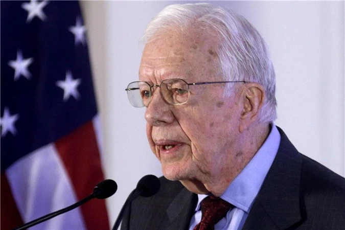 Cựu Tổng thống Mỹ Jimmy Carter.