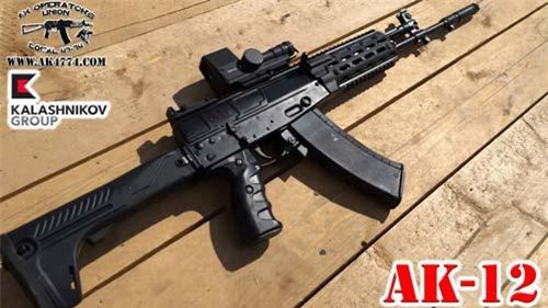 Sức mạnh vô địch của súng trường AK-12