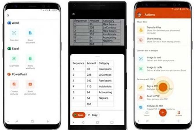 Ứng dụng Office '3 trong 1' đã có mặt trên Android và iOS