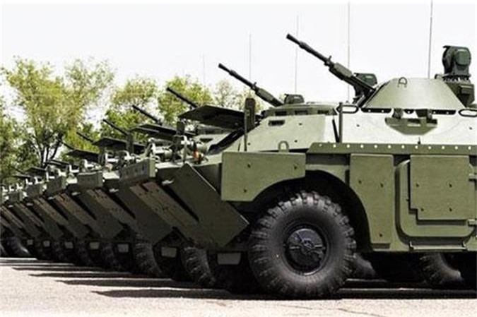 Xe trinh sát bọc thép BRDM-2 được hiện đại hóa như thế nào?