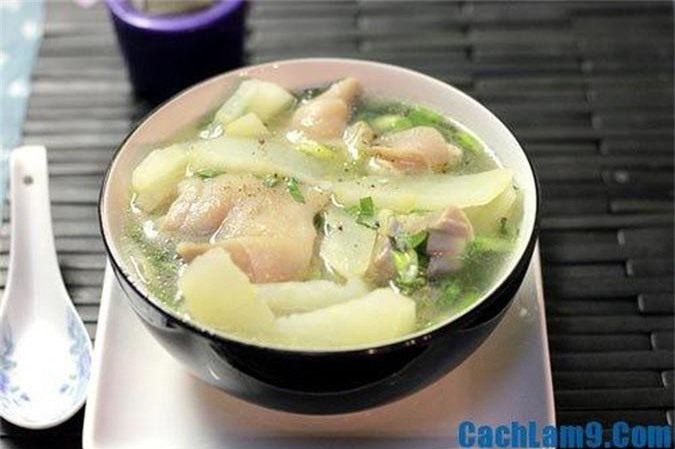 Clip: Cách làm móng giò hầm đu đủ đúng chuẩn đầu bếp