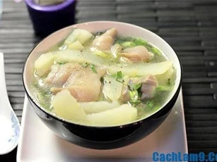 Clip: Cách làm móng giò hầm đu đủ đúng chuẩn đầu bếp