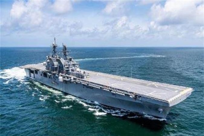 Tripoli LHA-7 mạnh hơn nhiều tàu tấn công đổ bộ Nga