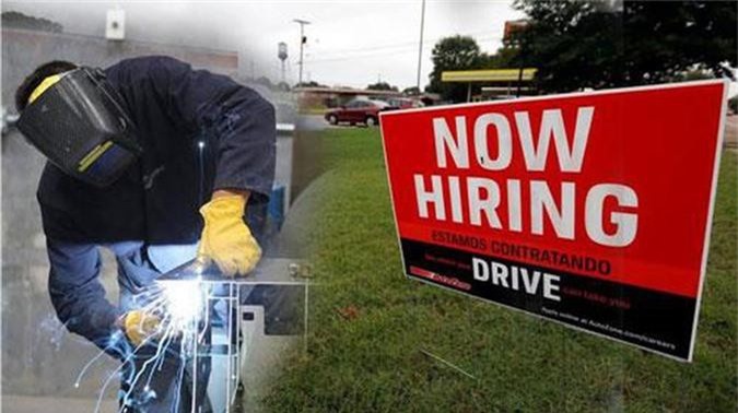 Tỷ lệ thất nghiệp tại Mỹ tháng 9 giảm xuống mức thấp nhất trong 50 năm