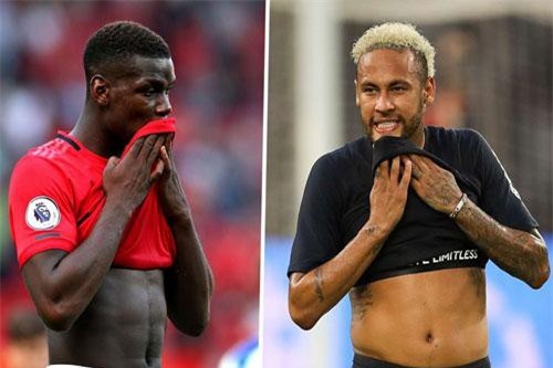 Phong độ trồi sụt, Neymar và Pogba 'văng' khỏi top Cầu thủ hay nhất thể giới