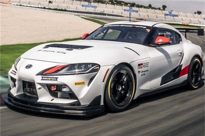'Soi' xe đua Toyota GR Supra GT4 mới sắp bán ra thị trường