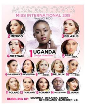 Chung kết Miss International 2019: Tường San được dự đoán đăng quang Á hậu trước giờ G