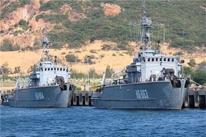 Điểm đặc biệt trên tàu quét mìn vỏ gỗ của Hải quân Việt Nam