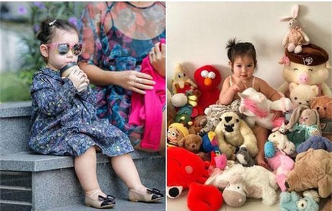 'Đẳng cấp' richkid như con gái siêu mẫu Hà Anh: Từ quần áo đến đồ chơi đều là hàng hiệu đắt đỏ, tủ giày riêng gần trăm đôi